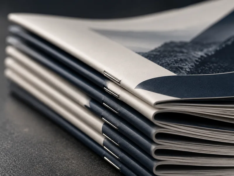 Open booklet