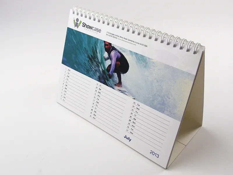 Desk calendar
