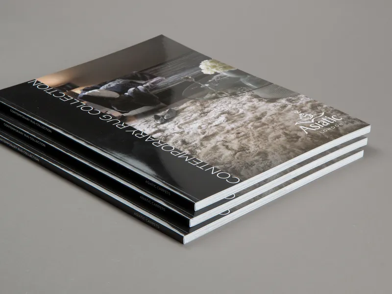 Perfect-bound catalogue
